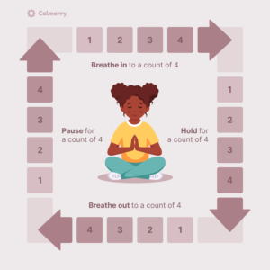 Holistic Counseling Solution; Breathing techniques; box breathing, box method breathing